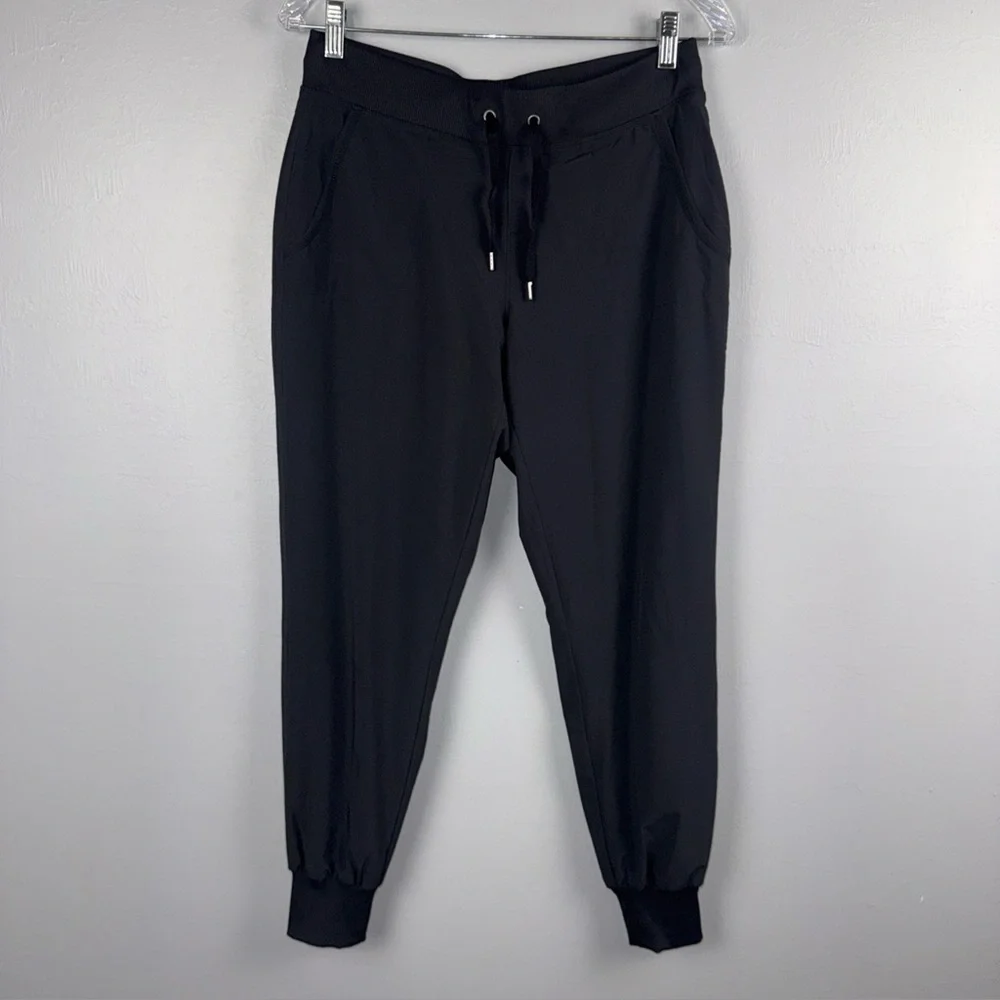 Athleta Trekkie Lined Ankle Jogger‎ Hiking Pants Black Women’s 2